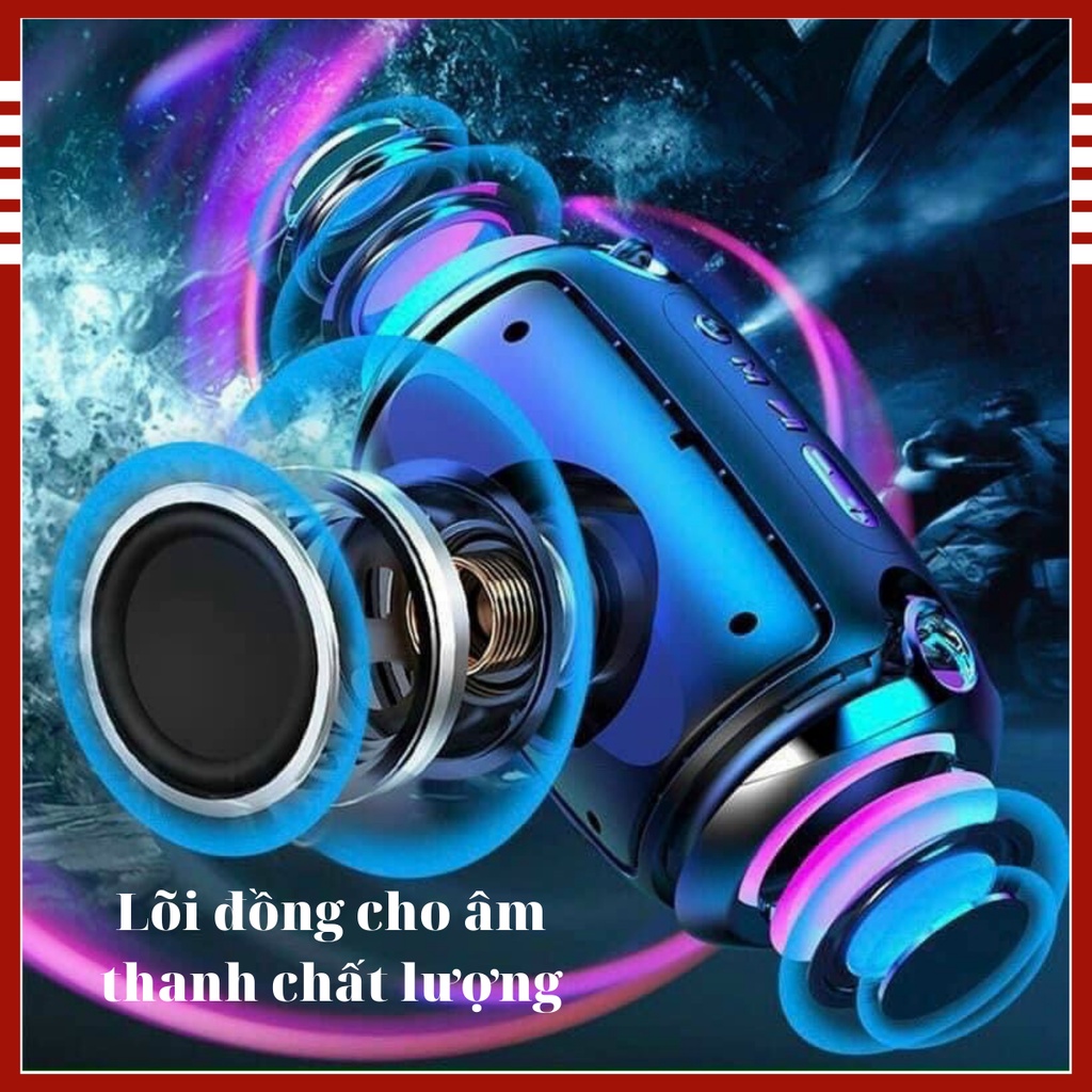 Loa không dây mini TG-339, Loa nghe nhạc bluetooth mini hỗ trợ thẻ nhớ Usb jack 3.5 kết nối máy tính - SATOPA