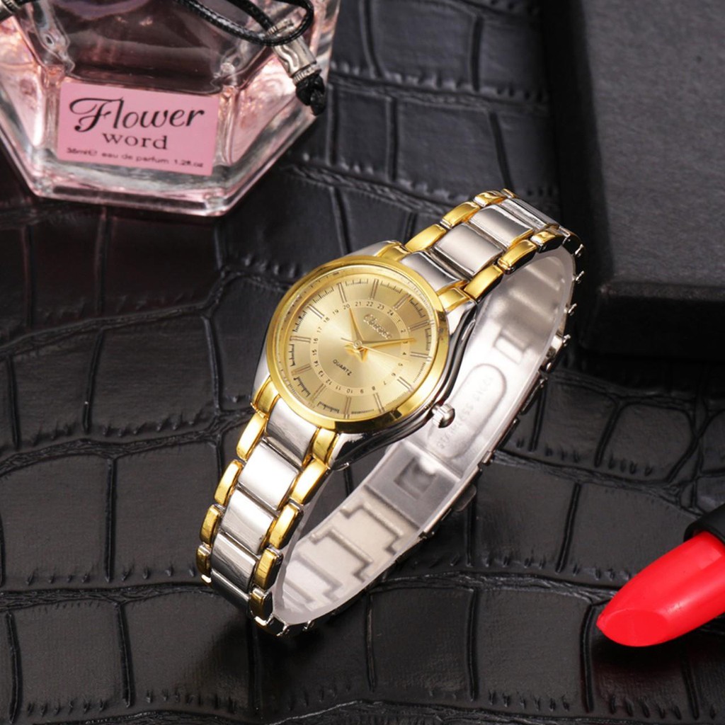Đồng hồ nữ Chance mặt tròn, size 22MM (Tính luôn viền ngoài 27MM), chống nước
