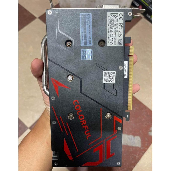 Vga colorful gtx 1660s 6G còn bảo hành chính hãng dài