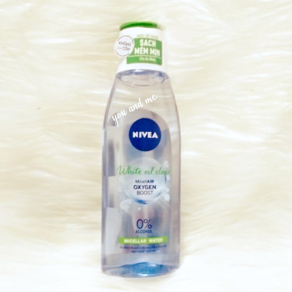 [HSD 2024- 200ml] Nước tẩy trang Nivea cho da nhờn White oil Clear Micellar Water | WebRaoVat - webraovat.net.vn