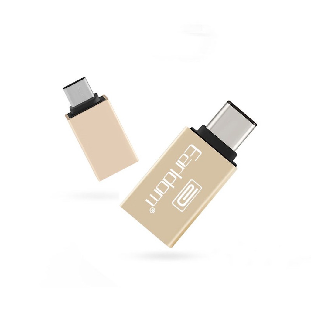 Đầu Chuyển USB Type C sang USB 3.0 Earldom (USB OTG type C) - Hàng Chính Hãng