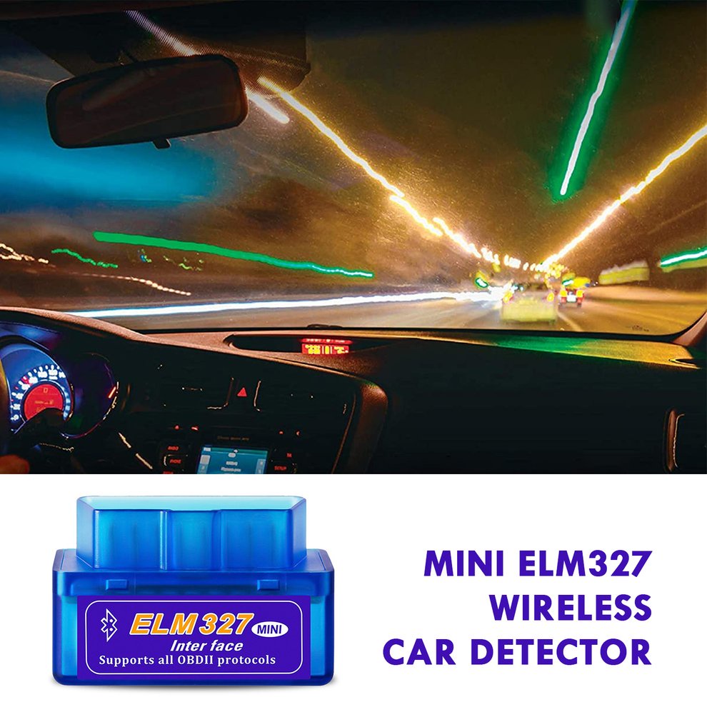 Mini OBD2 Wireless Automatic Scanner Car ELM 327 Tester Diagnostic Tool