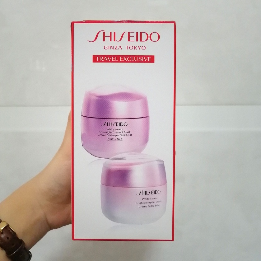 ✅ KEM DƯỠNG TRẮNG DA BAN ĐÊM SHISEIDO WHITE LUCENT OVERNIGHT CREAM & MASK 75ML