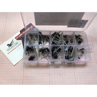 Hộp Diode tổng hợp 10 loại từ 1N4148 đến 10A10 tổng cộng 90 cái.