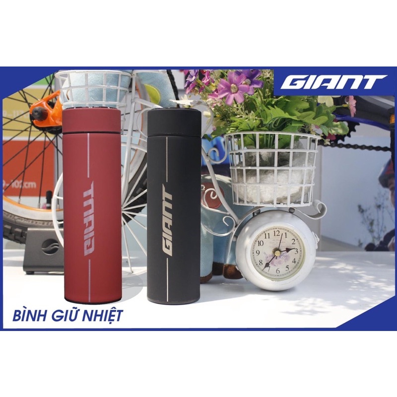 Bình inox giữ nhiệt 500ml có hiện thị nhiệt độ GIANT