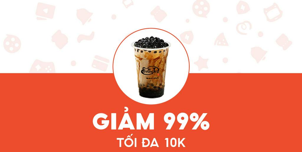 - Feeling Tea - Giảm 10K cho Chocolate Sữa Tươi Trân Châu Đường Đen