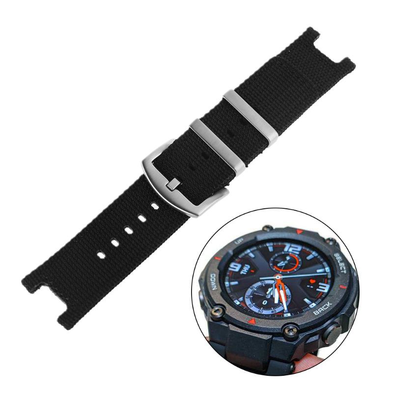 Dây Đeo Thay Thế Chất Liệu Silicon Màu Trơn Thời Trang Cho Amazfit T - Rex
