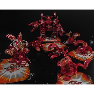 Mô hình đồ chơi Bakugan hệ lửa