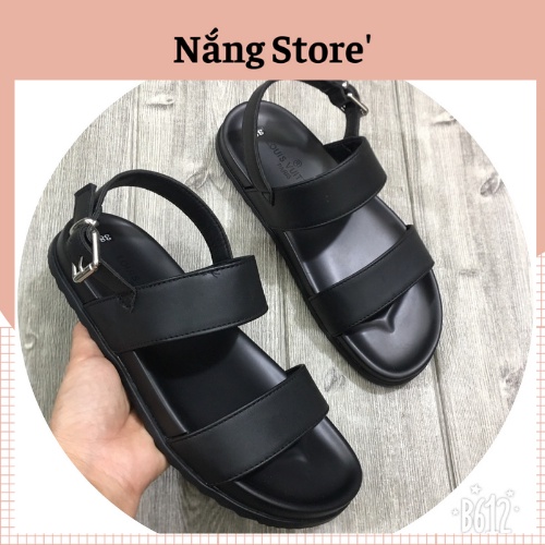 Dép Sandal Nam Quai Da Siêu Nhẹ Siêu Êm Thời Trang Thể Thao, Năng Động