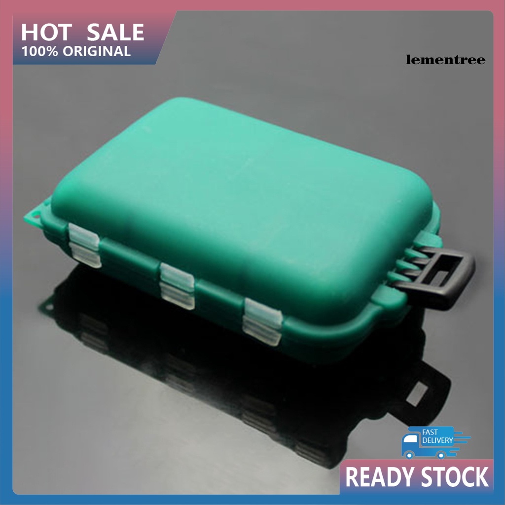 Hộp Đựng Phụ Kiện Câu Cá Mini 10 Ngăn Tiện Dụng