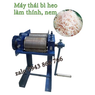 Máy thái bì heo quay tay