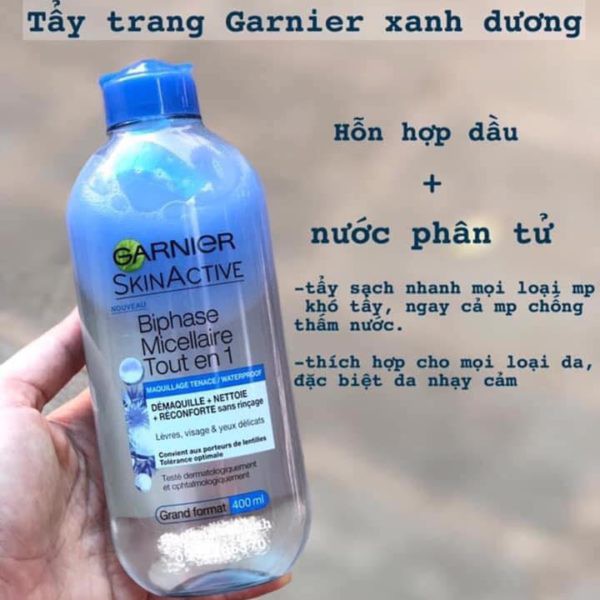 🌊 Nước Tẩy Trang #Garnier xanh dương🌊