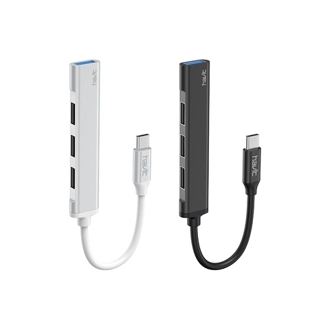 Hub chuyển đổi Type C To USB Type A HB41 - Hàng Chính Hãng - Bảo hành 12 tháng