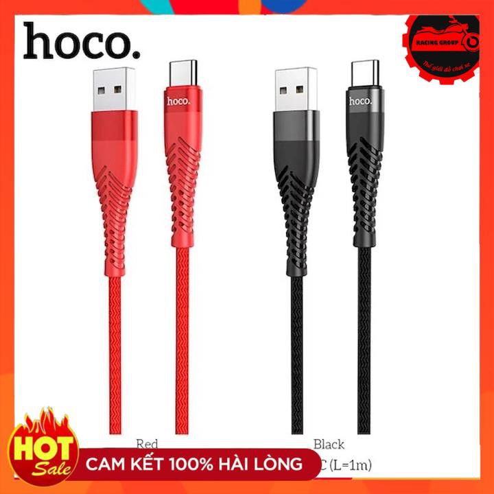 [DEAL SỐC] Cáp Sạc Nhanh Dây Dù Type-C 3.0A Hoco Ud02 Sử Dụng Cho Đt Androi Kiểu C