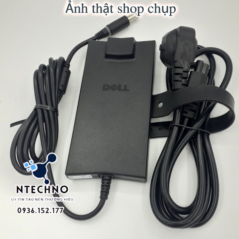 Sạc Zin Laptop Dell 19.5V - 4.62A 90W Slim chân kim to cho Latitude seri Vostro seri Inspiron seri Studio⭐Bảo hành 12