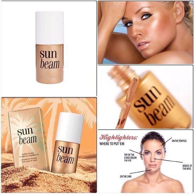 Kem bắt sáng Sun Beam Golden Bronze Complexion Highlighter Benefit