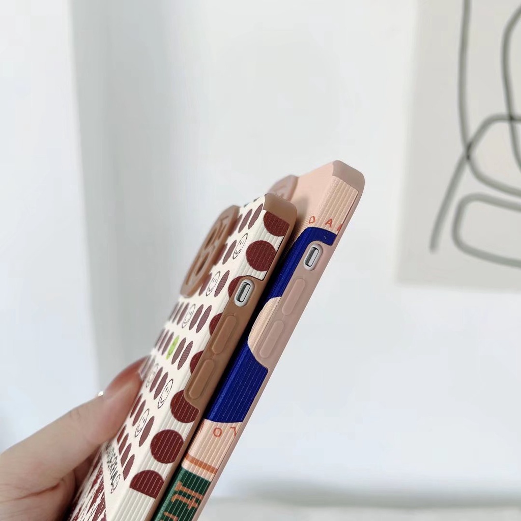 Ốp Điện Thoại Hình Mặt Cười Cho OPPO A16K A16 A15 A31 A53 A54 A55 4G A74 A95 4G A9 A5 2020 F7 F9 Pro A1K