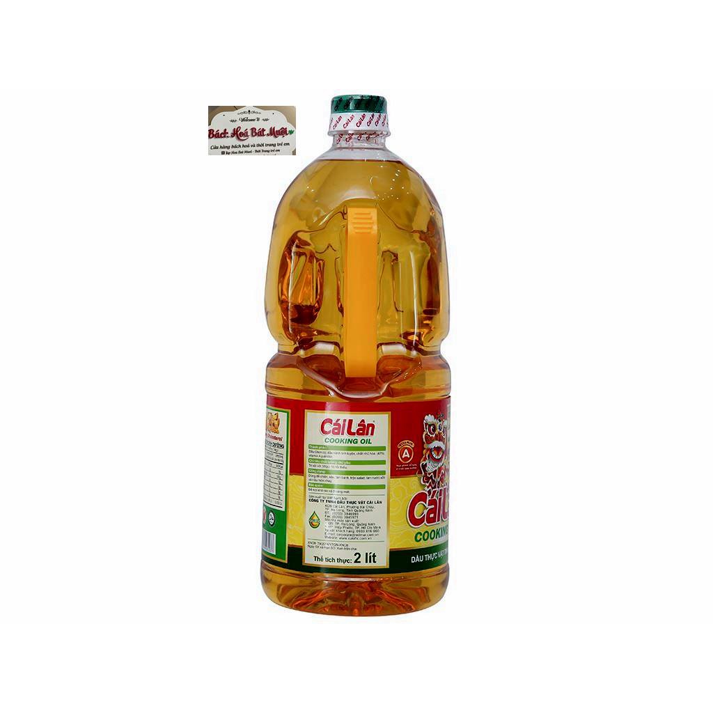 Dầu thực vật tinh luyện Cái Lân can 1 lít/ 2 lít