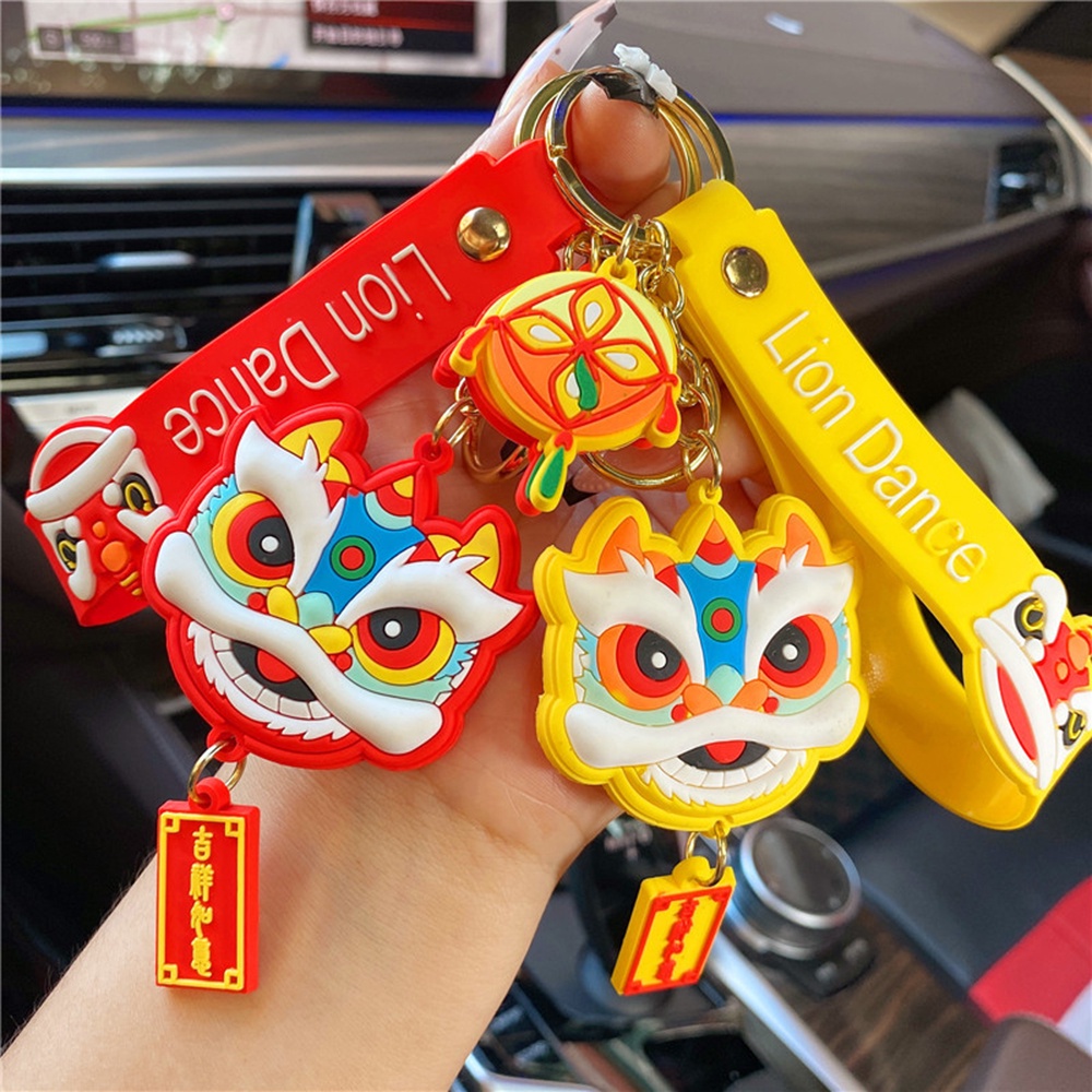 Móc Khóa Hình Động Vật Hoạt Hình Hàn Quốc Bằng PVC