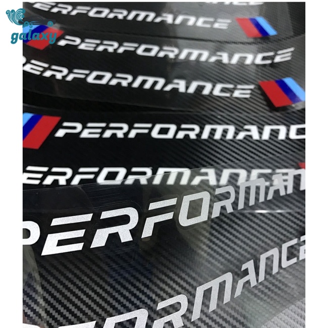 Galaxy Miếng Dán Phản Quang Trang Trí Xe Hơi BMW PERFORMANCE New 3 Series 5 Series X1 X3 X4 X5 X6