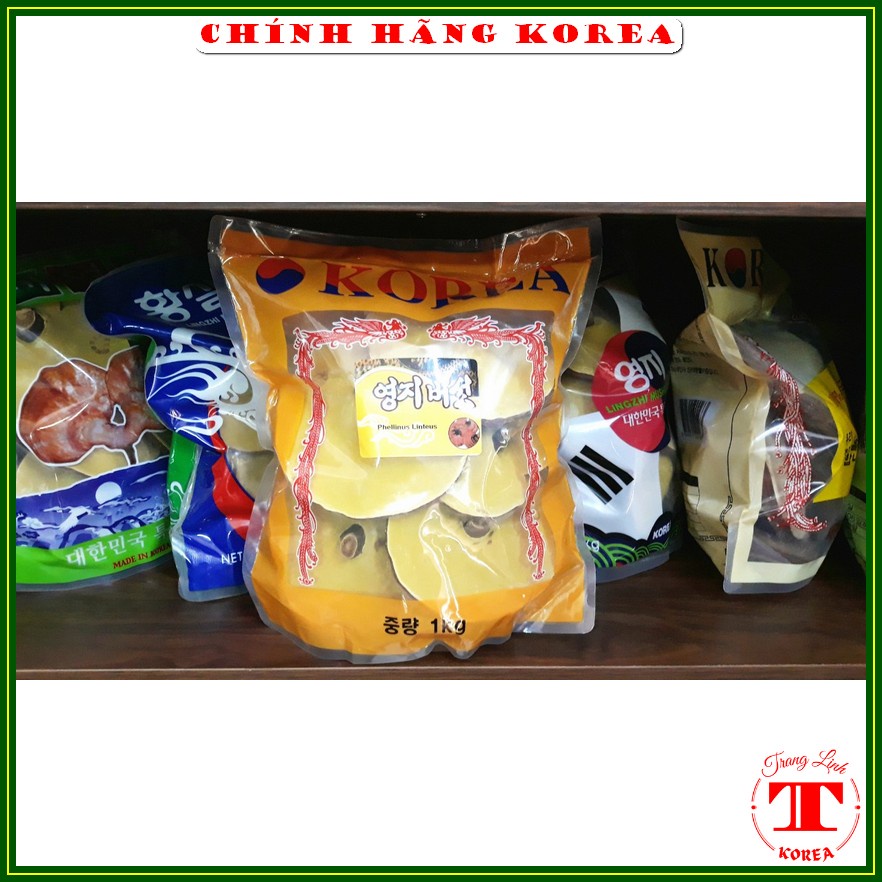 Nấm linh chi hàn quốc thượng hạng - Nấm túi cam 1kg - Thải độc, thanh lọc cơ thể, phòng ung thư - tranglinh