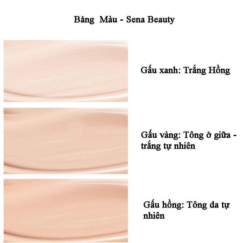 (1+1) Phấn Nước Cushion Hoạt Hình Maycreate x The Three Bare Bears Tặng Kèm Lõi Thay | Thế Giới Skin Care