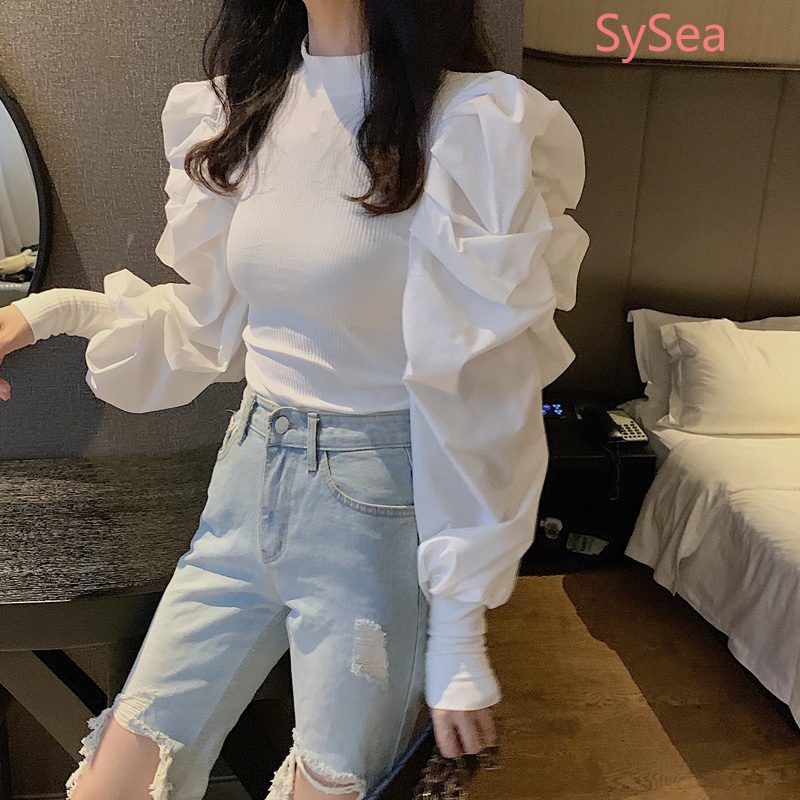 Áo Dệt Kim Tay Dài Thiết Kế Ôm Sát Quyến Rũ