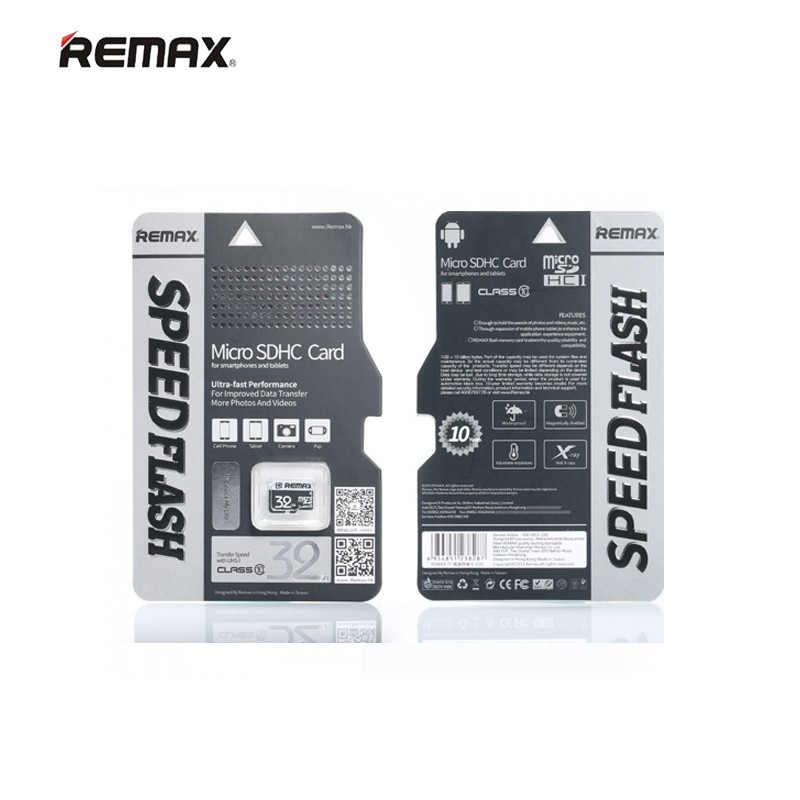 THẺ NHỚ REMAX 32Gb LOAI CLASS 10