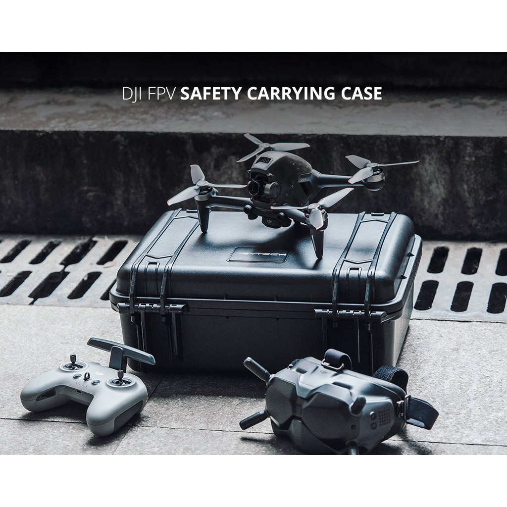 DJI FPV - PGYTECH Safe Box - Vali chống nước cao cấp DJI FPV Drone Combo