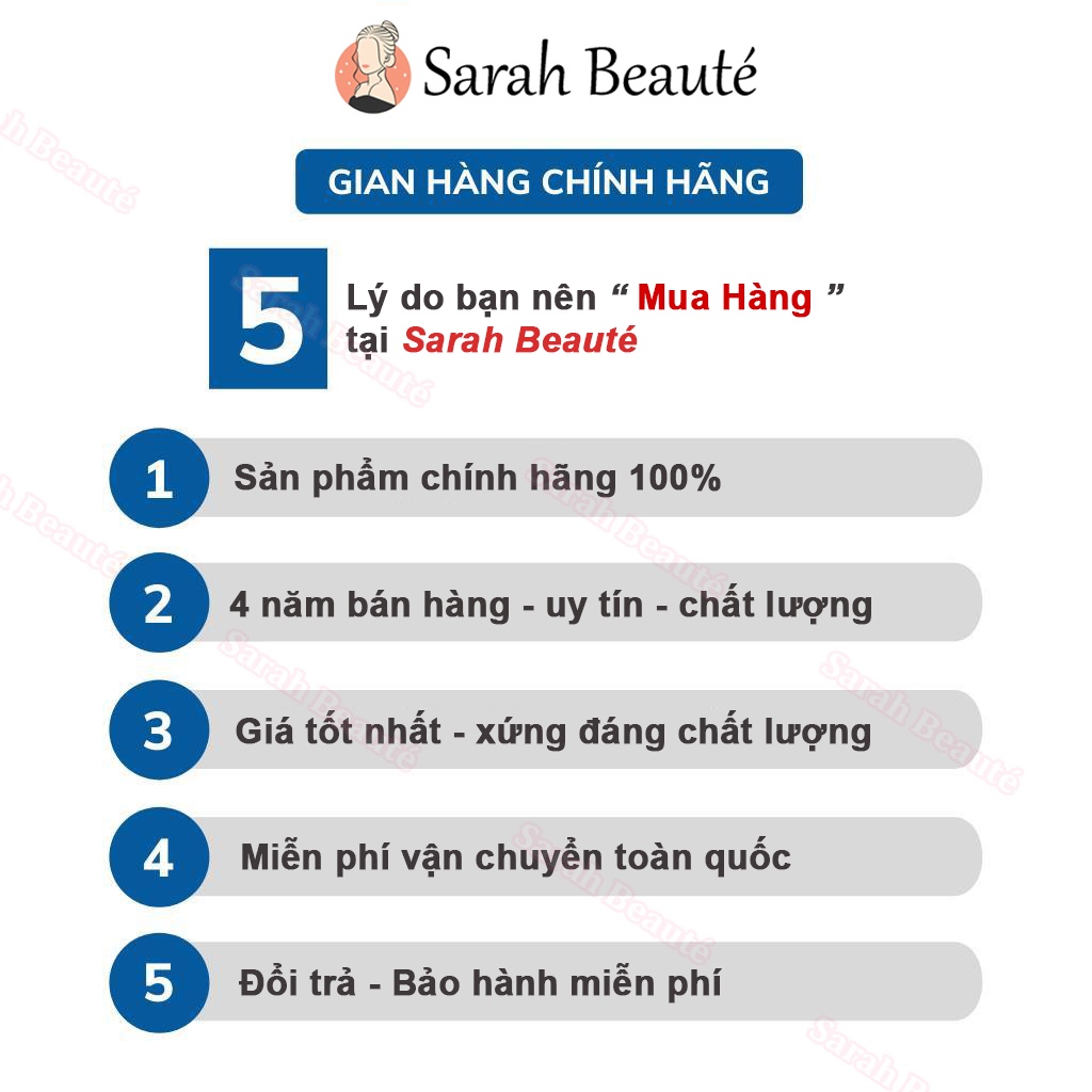 Sét 5 son kem chính hãng Ruhuatuo lâu trôi, lên màu đẹp, Set 5 Son Kem Leaduu Heo - Sarah Beaute MP40