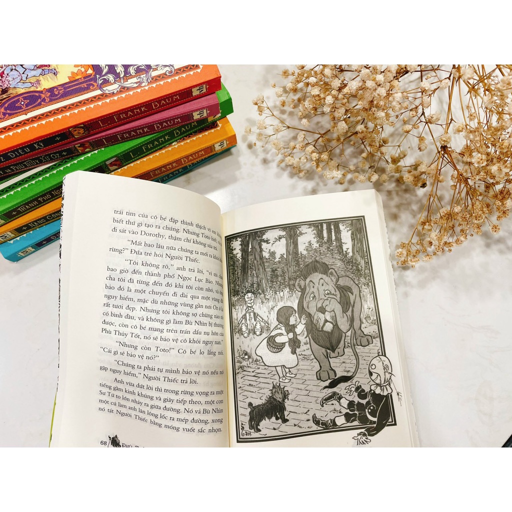 sách-(Boxset trọn bộ 6c bìa mềm) Dorothy và xứ Oz diệu kỳ-L.Frank Baum-Nguyễn Thị Hạnh dịch-Phuc Minh Books -nxb Văn học