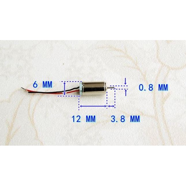 A0231 - Motor tròn cho máy bay coreless 612