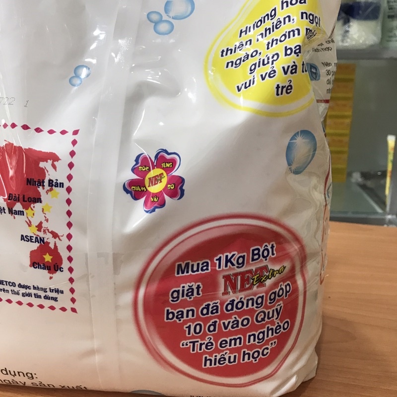 Bột giặt NET Extra hoa thiên nhiên 5,5kg