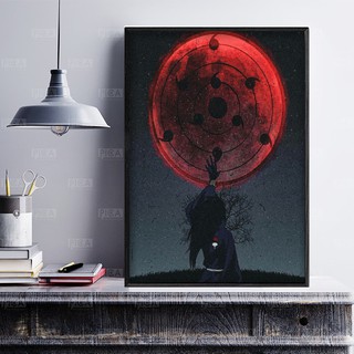 Tranh Naruto Ngầu Đẹp Dùng Trang Trí Gian Phòng