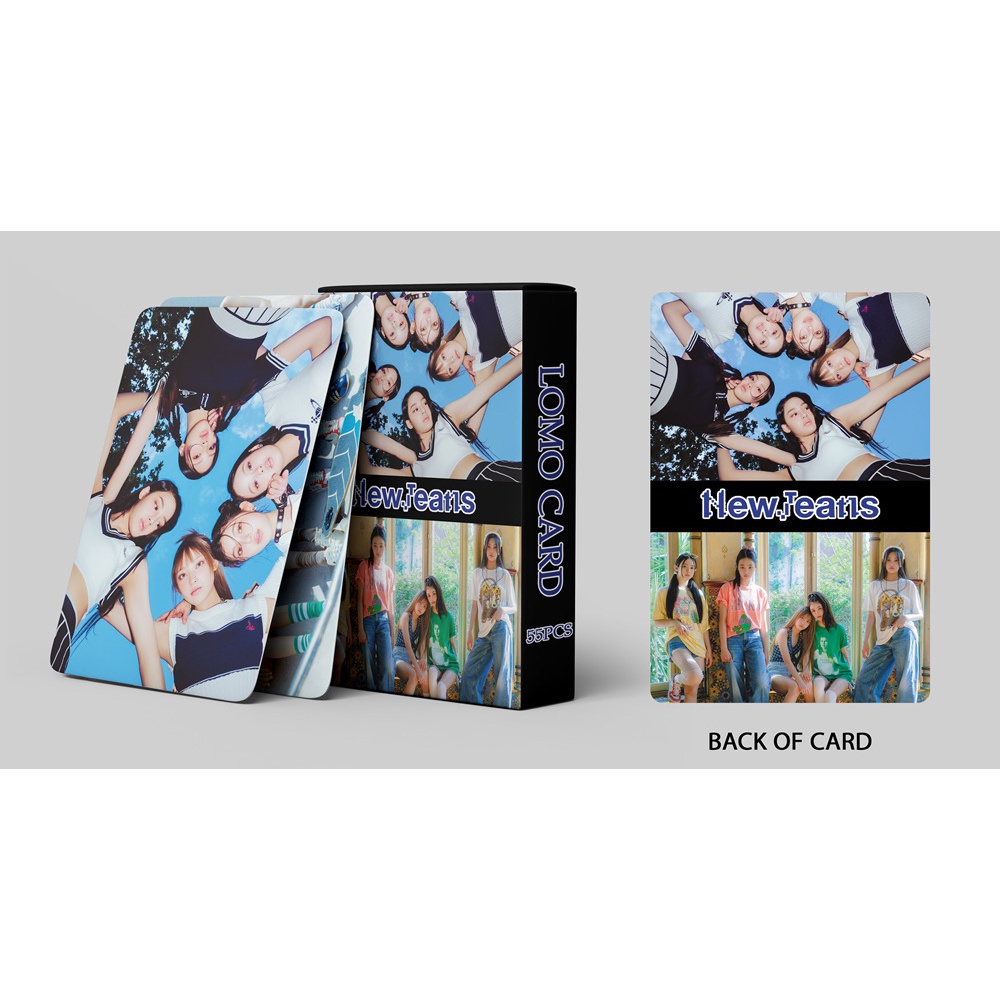 Set 55 Tấm Thẻ Ảnh Lomo Các Thành Viên Nhóm Nhạc Kpop Newjens