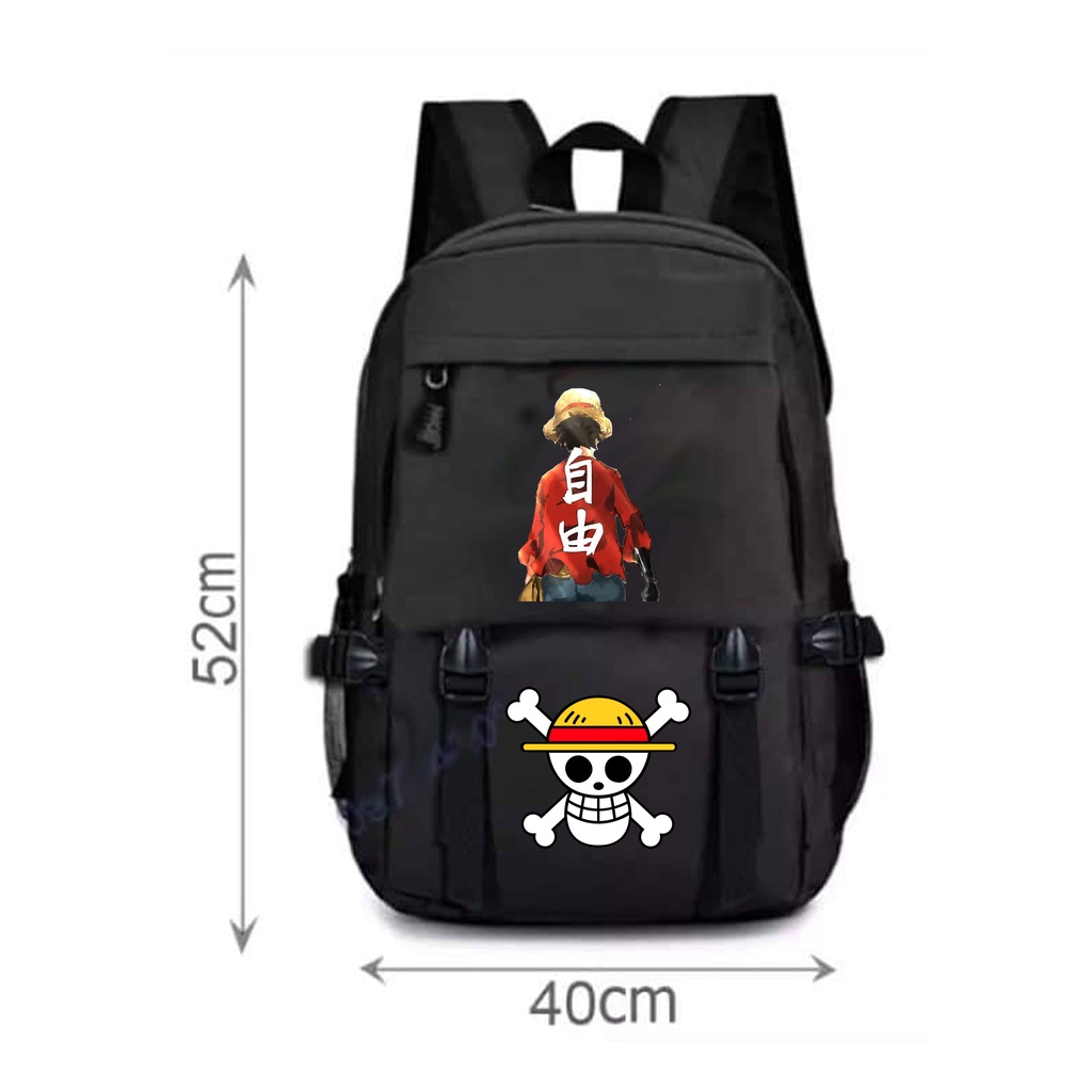 Balo Monkey D. Luffy  FREESHIP  Balo One piece đảo hải tặc dành cho cả nam và nữ