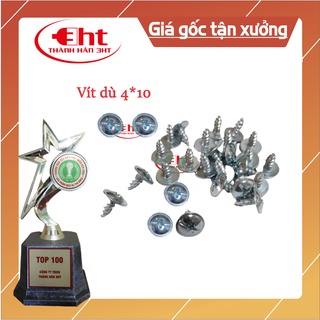 VÍT DÙ BẮT (CÀN) NHỰA + GỖ 4*10 (ĐÓNG GÓI 100G)