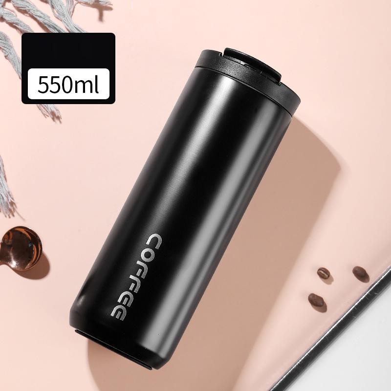 550ml Fan House Cốc cà phê holic inox 304, bình giữ nhiệt 12h giaremoingay6868