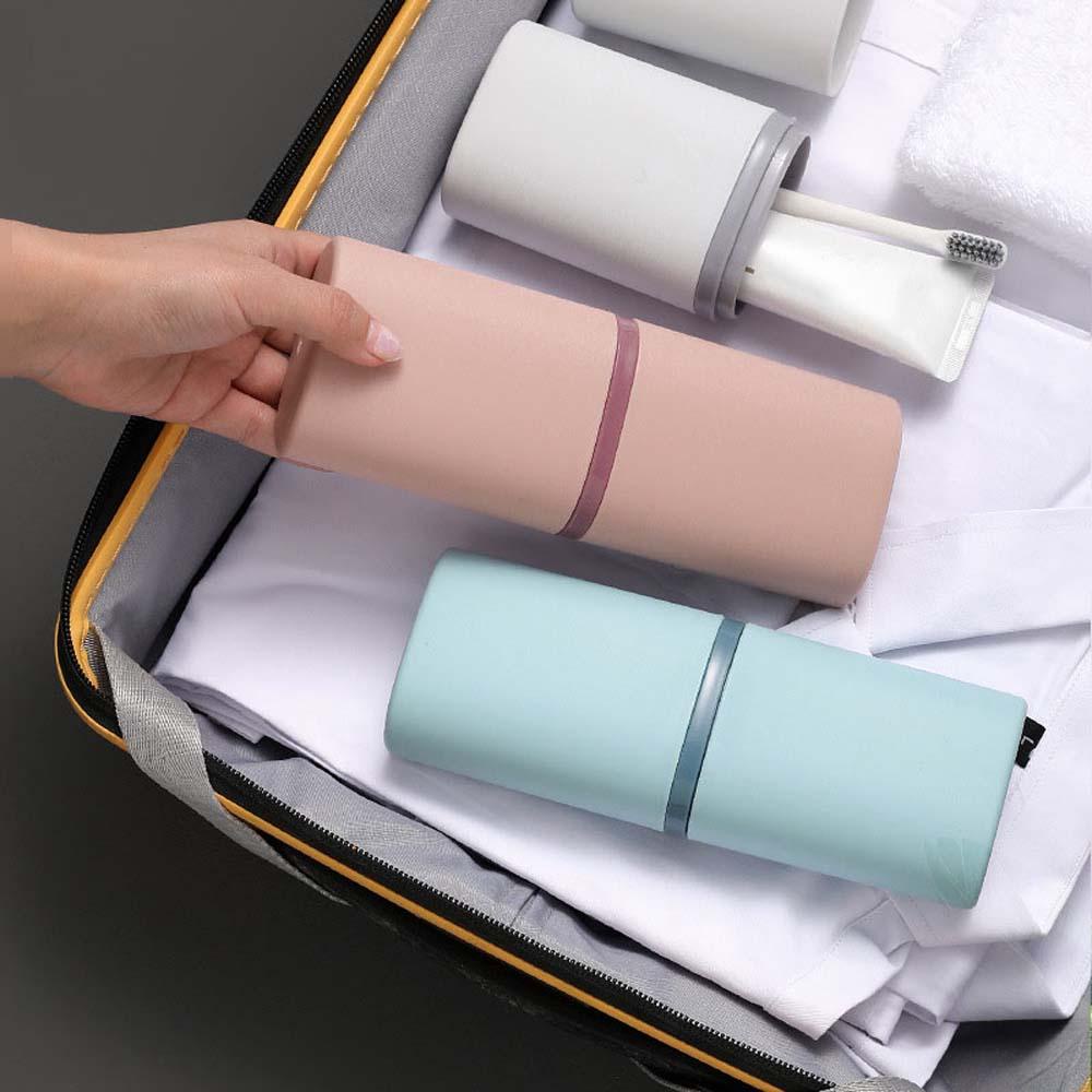 Giá Đỡ Bàn Chải Đánh Răng Bằng Nhựa Phong Cách Bắc Âu Tiện Dụng Khi Đi Du Lịch