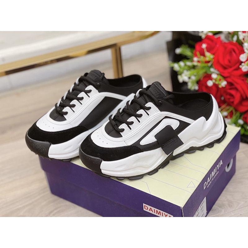 Sục thể thao tem vuông đế cao siêu nhẹ fullbox hàng quảng châu cao cấp