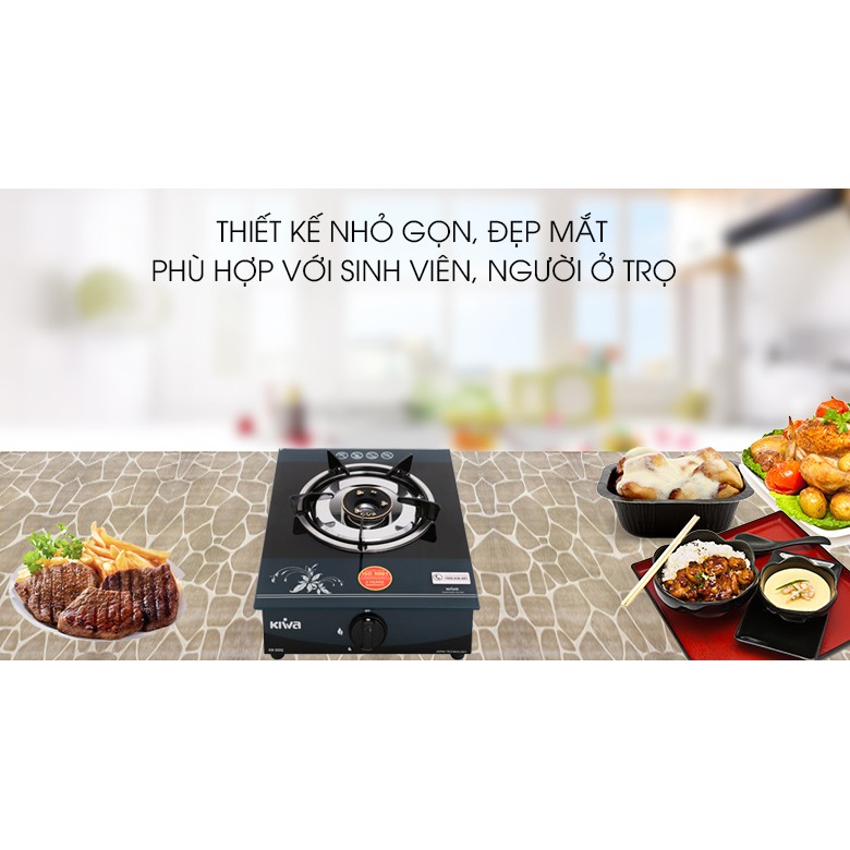 Bếp gas đơn Kiwa KW-300G chính hãng