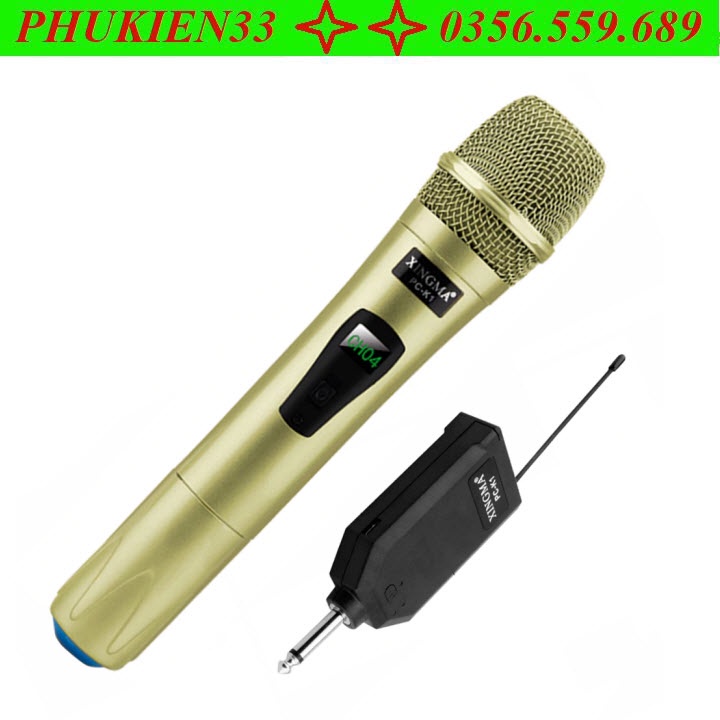 [Mã ELHACE giảm 4% đơn 300K] Micro không dây cao cấp Xingma PC-K1 - Mic karaoke không dây chất lượng cao Xingma PC K1