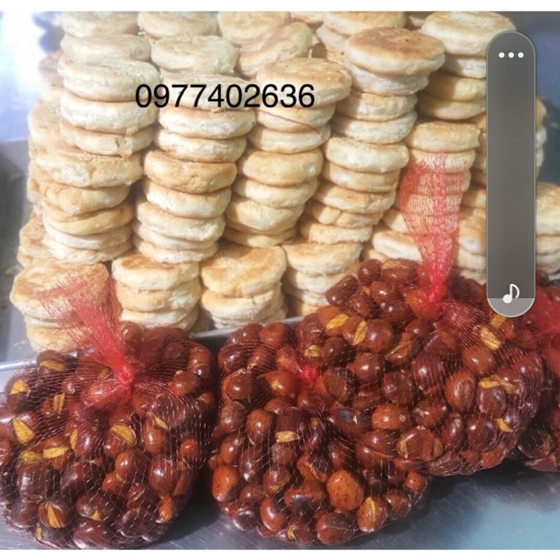 Combo 5h bánh hạt dẻ Lào Cai loại hảo hạng hộp xanh