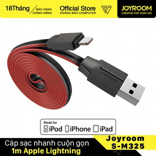 Cáp sạc nhanh cuộc gọn 1m Apple Lightning Joyroom S-M325 - Chính hãng
