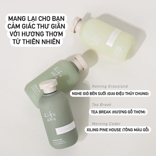 Sữa tắm nước hoa thư giãn LIFUSHA 300ml giảm viêm da ngứa da dị ứng