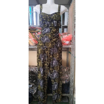 Bộ áo dây thắt ngực quần dài thun gân tầm ý