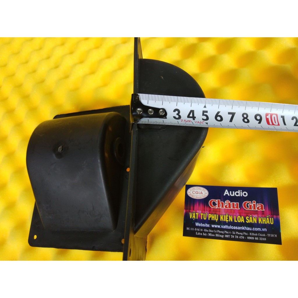 Tay xách thùng loa nhựa 13cm x 17cm 2 cái Audio Châu Gia