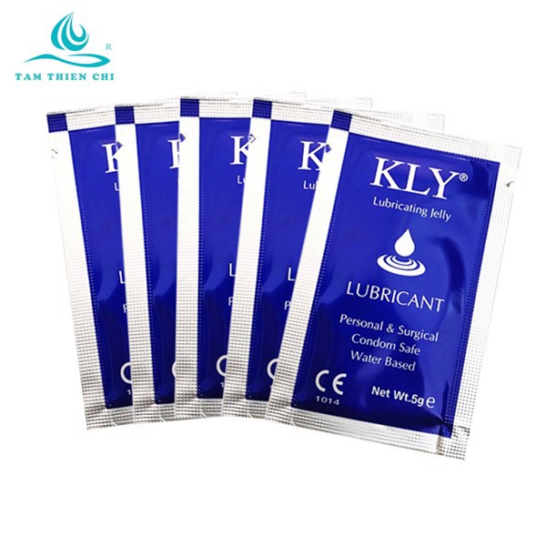 Gel bôi trơn gốc nước KLY hiệu quả, an toàn cao dạng gói 5ml nhỏ gọn