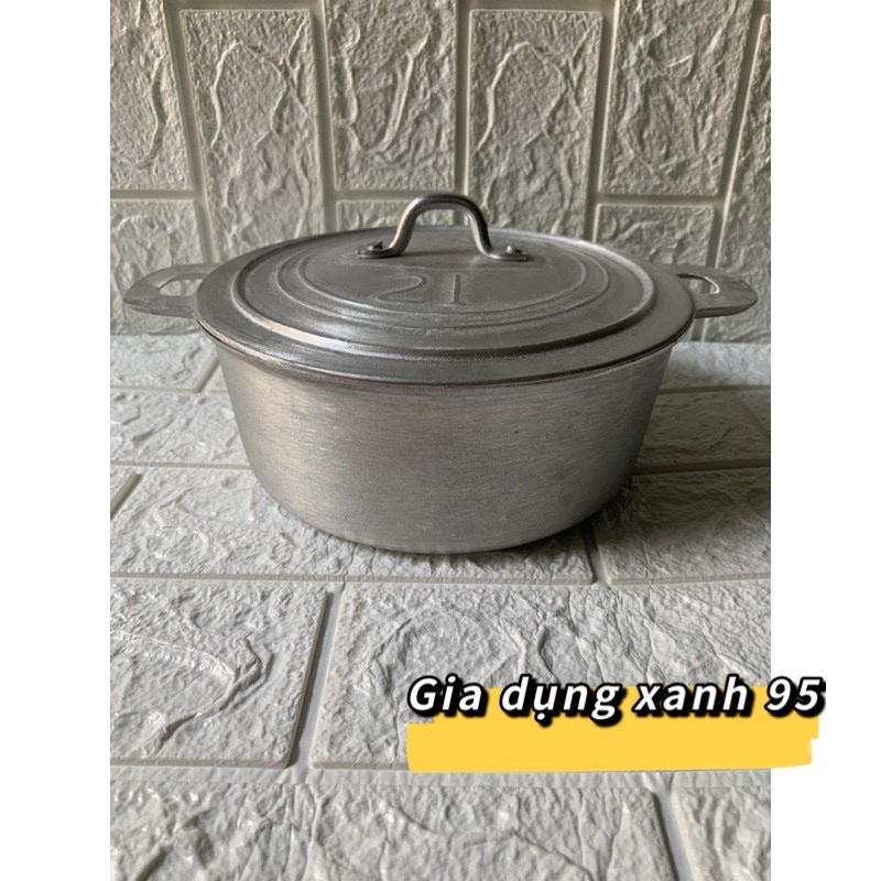 nồi gang miên đúc hàng cao cấp 21cm