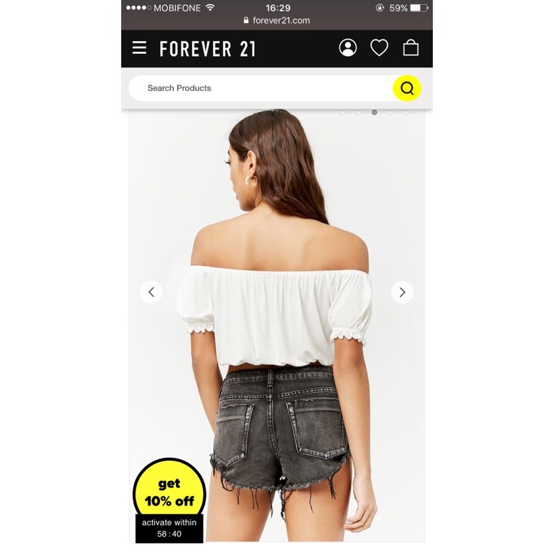 Croptop F21 Xuất Khẩu | BigBuy360 - bigbuy360.vn